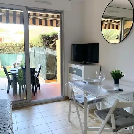 Lägenhet Studio Bord De Mer Avec Terrasse Et Jardin